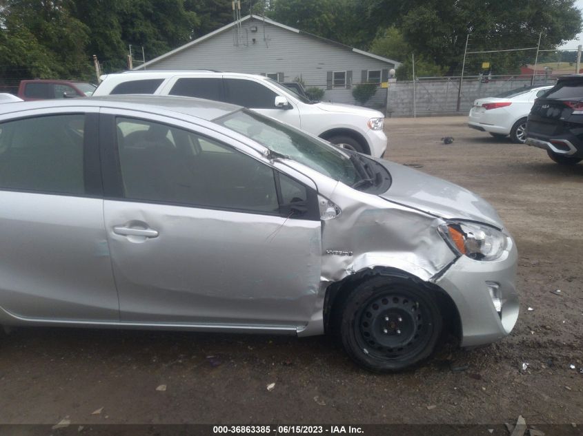 2015 TOYOTA PRIUS C ONE/TWO/THREE/FOUR - JTDKDTB32F1097467