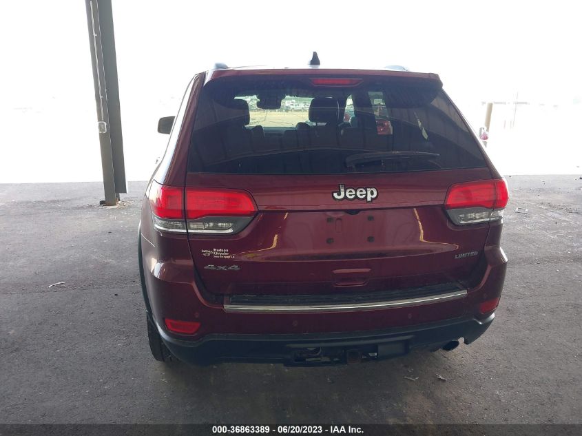 2018 JEEP GRAND CHEROKEE LIMITED - 1C4RJFBG1JC288161