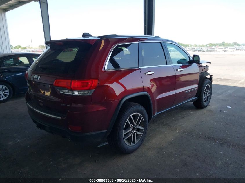 2018 JEEP GRAND CHEROKEE LIMITED - 1C4RJFBG1JC288161