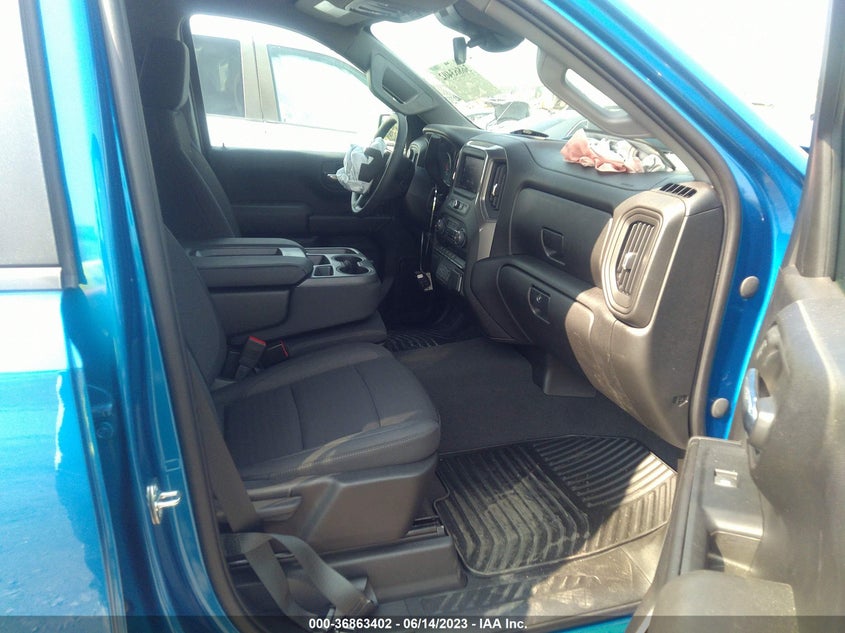 VIN 1GCPDBEK7PZ182536 2023 CHEVROLET SILVERADO 1500 CUSTOM