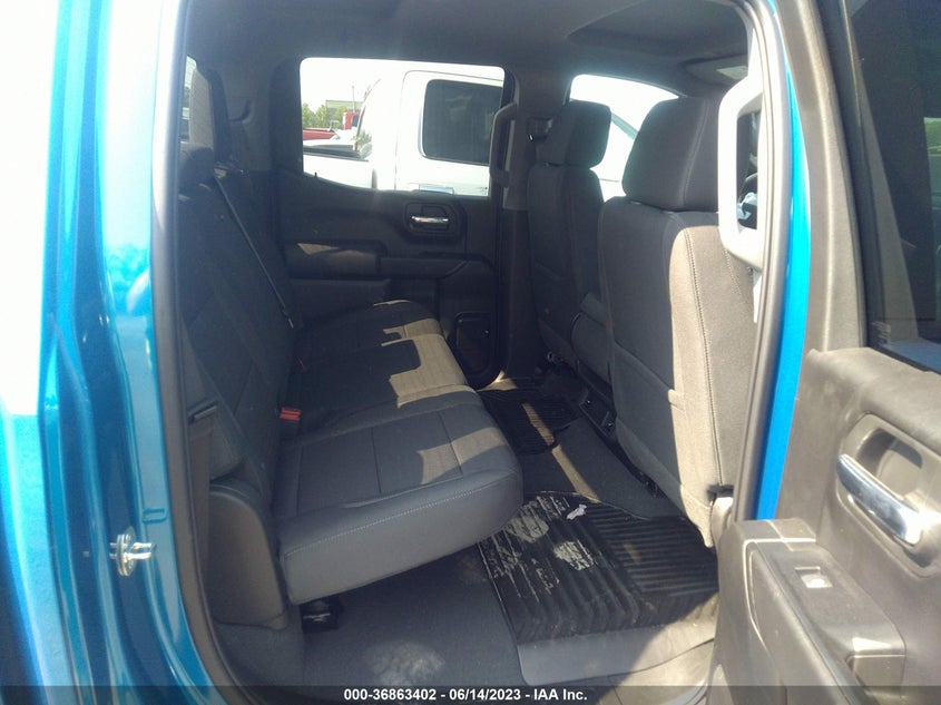 VIN 1GCPDBEK7PZ182536 2023 CHEVROLET SILVERADO 1500 CUSTOM