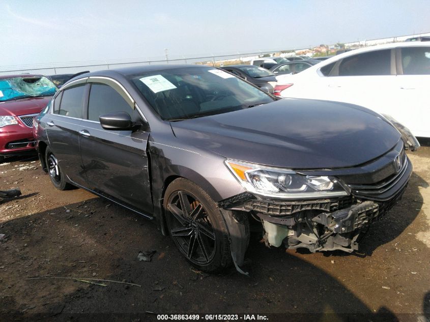 2016 HONDA ACCORD SEDAN LX - 1HGCR2F31GA017458