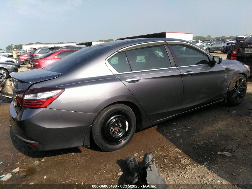 2016 HONDA ACCORD SEDAN LX - 1HGCR2F31GA017458