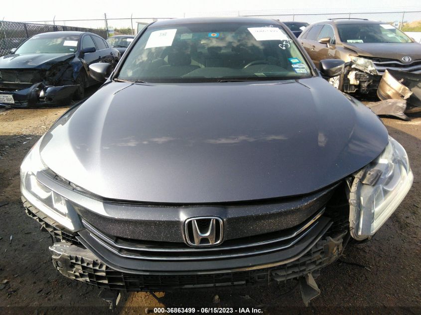 2016 HONDA ACCORD SEDAN LX - 1HGCR2F31GA017458