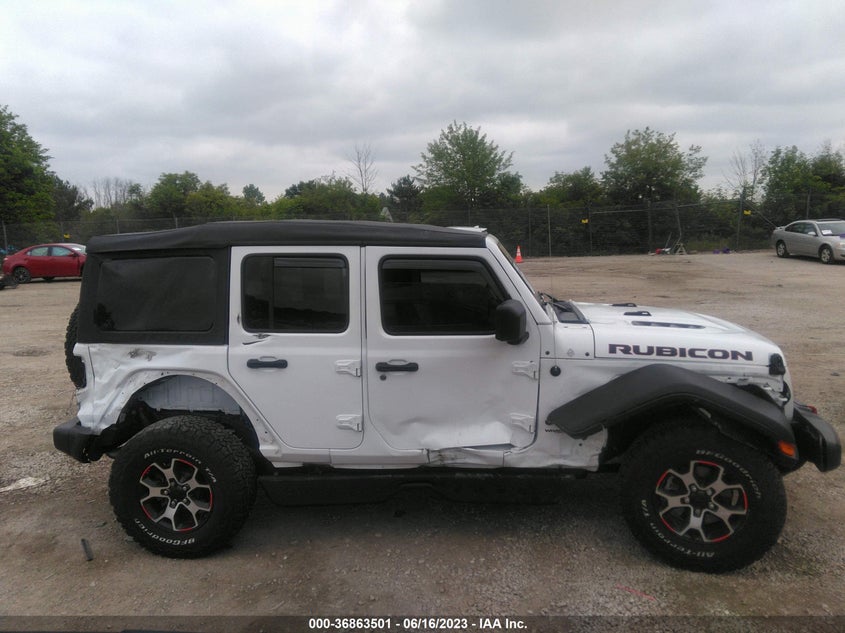 VIN 1C4HJXFN2NW123668 2022 JEEP WRANGLER UNLIMITED RUBICON