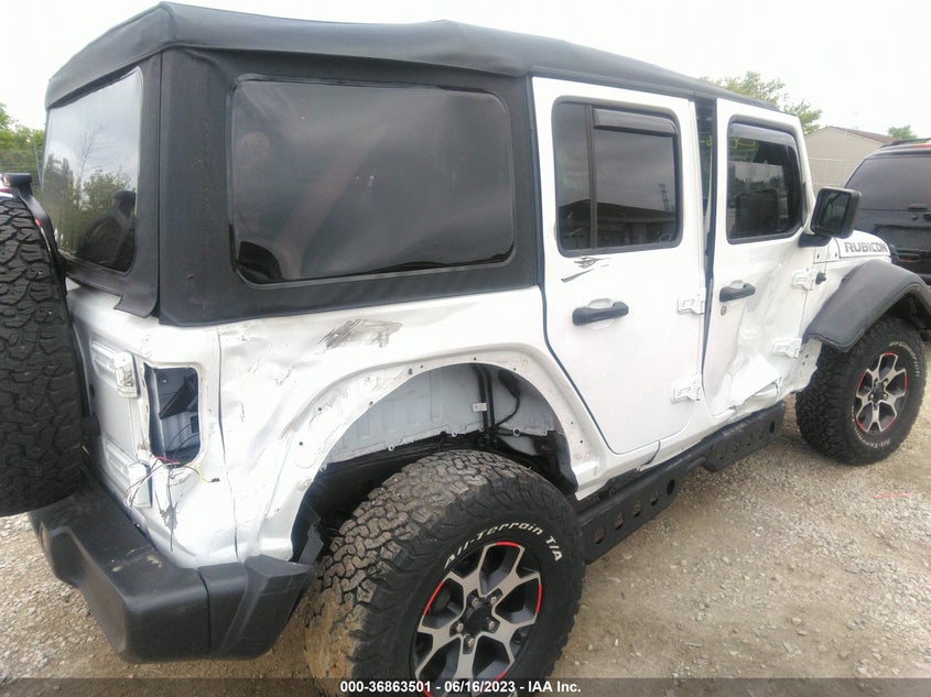 VIN 1C4HJXFN2NW123668 2022 JEEP WRANGLER UNLIMITED RUBICON