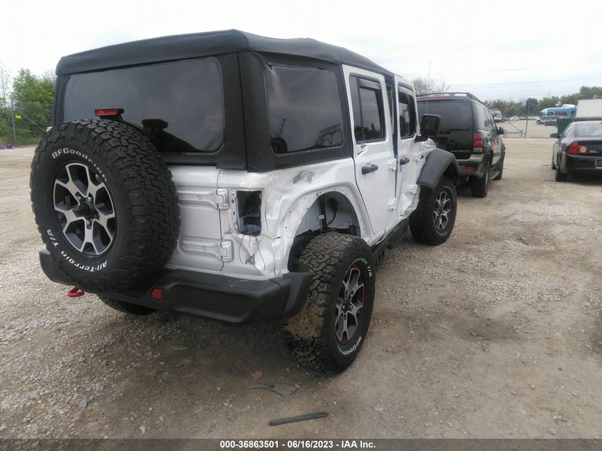 VIN 1C4HJXFN2NW123668 2022 JEEP WRANGLER UNLIMITED RUBICON