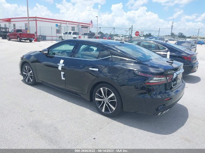 2022 NISSAN MAXIMA SV - 1N4AA6CV6NC507640