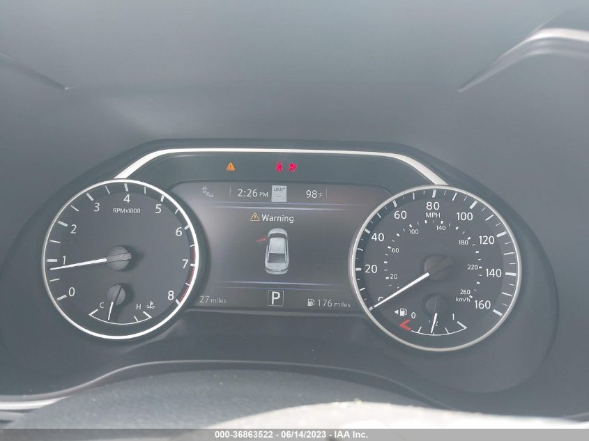 2022 NISSAN MAXIMA SV - 1N4AA6CV6NC507640