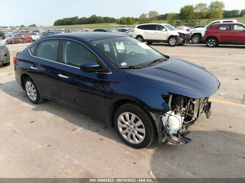 2016 NISSAN SENTRA S/SV/SR/SL - 3N1AB7AP9GY298960