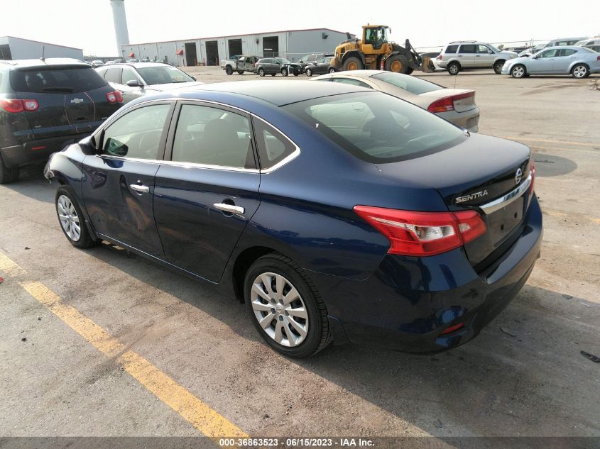 2016 NISSAN SENTRA S/SV/SR/SL - 3N1AB7AP9GY298960