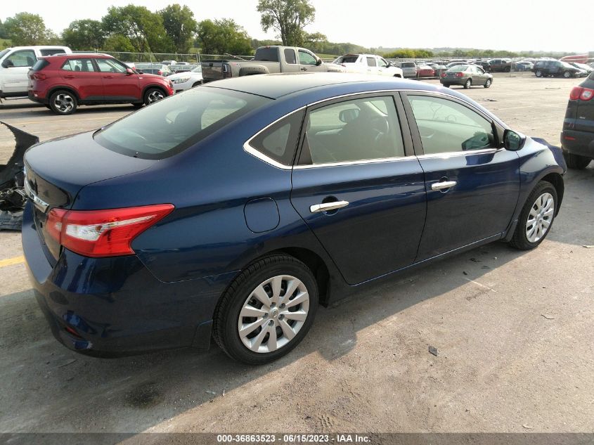 2016 NISSAN SENTRA S/SV/SR/SL - 3N1AB7AP9GY298960