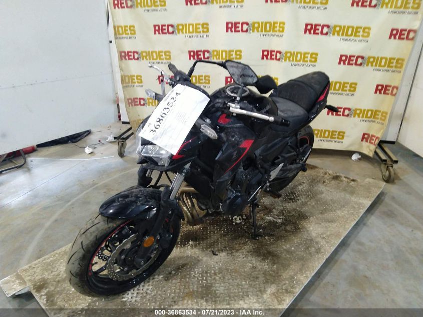 2023 KAWASAKI ER650 P ML5EREP14PDA84525