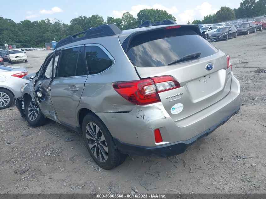 VIN 4S4BSANC2H3382243 2017 SUBARU OUTBACK LIMITED