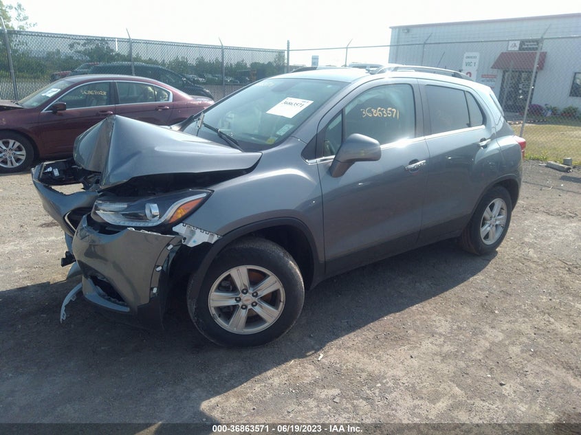 VIN KL7CJPSB6KB877940 2019 CHEVROLET TRAX LT