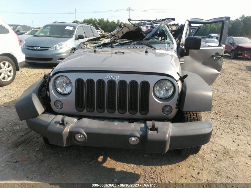 2017 JEEP WRANGLER UNLIMITED SPORT - 1C4BJWDG4HL674419