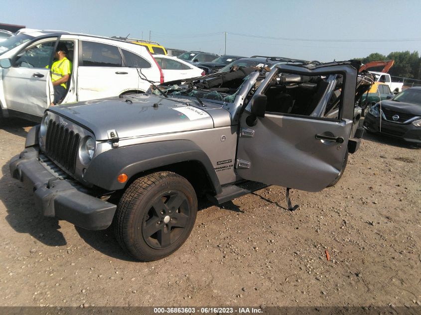 2017 JEEP WRANGLER UNLIMITED SPORT - 1C4BJWDG4HL674419