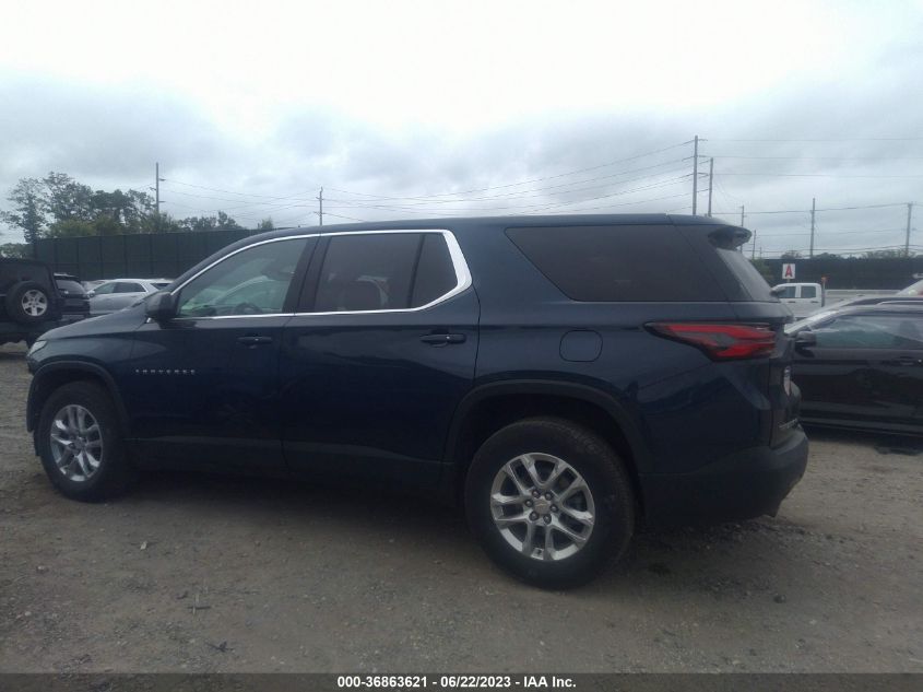 2022 CHEVROLET TRAVERSE LS - 1GNEVFKW7NJ119538