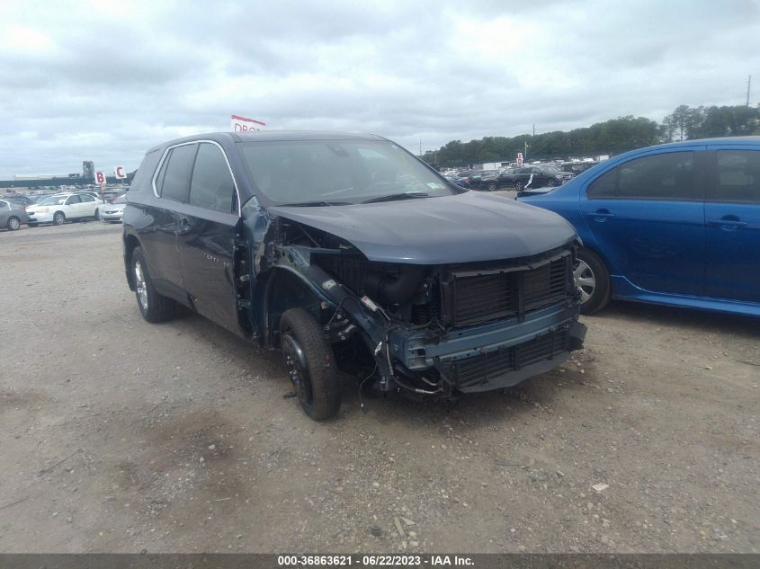 2022 CHEVROLET TRAVERSE LS - 1GNEVFKW7NJ119538