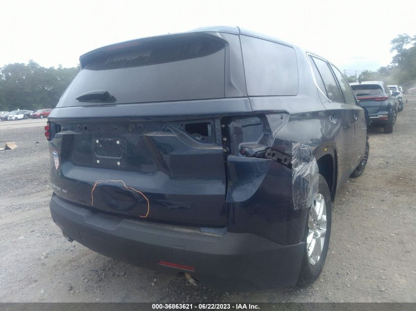 2022 CHEVROLET TRAVERSE LS - 1GNEVFKW7NJ119538