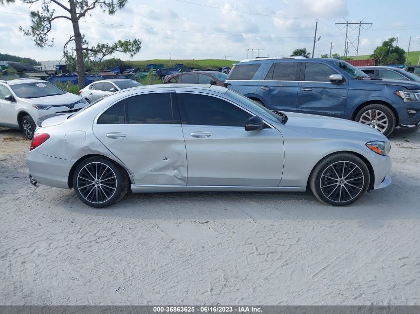 2021 MERCEDES-BENZ C-CLASS C 300 - W1KWF8DB3MR618424