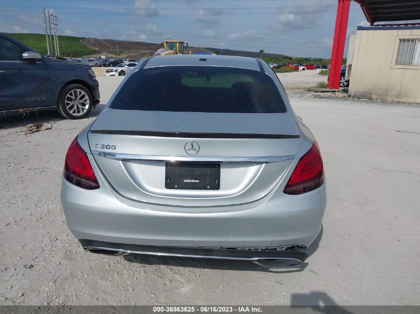 2021 MERCEDES-BENZ C-CLASS C 300 - W1KWF8DB3MR618424