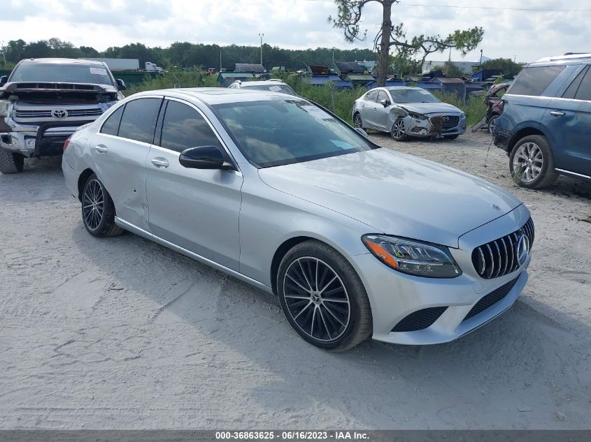 2021 MERCEDES-BENZ C-CLASS C 300 - W1KWF8DB3MR618424