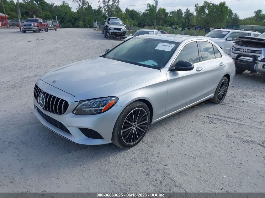 2021 MERCEDES-BENZ C-CLASS C 300 - W1KWF8DB3MR618424