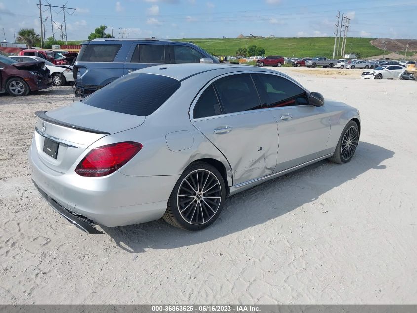 2021 MERCEDES-BENZ C-CLASS C 300 - W1KWF8DB3MR618424