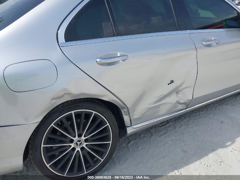 2021 MERCEDES-BENZ C-CLASS C 300 - W1KWF8DB3MR618424