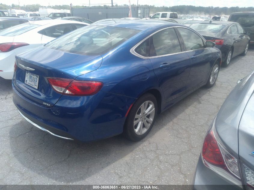 2015 CHRYSLER 200 LIMITED - 1C3CCCAB7FN742692
