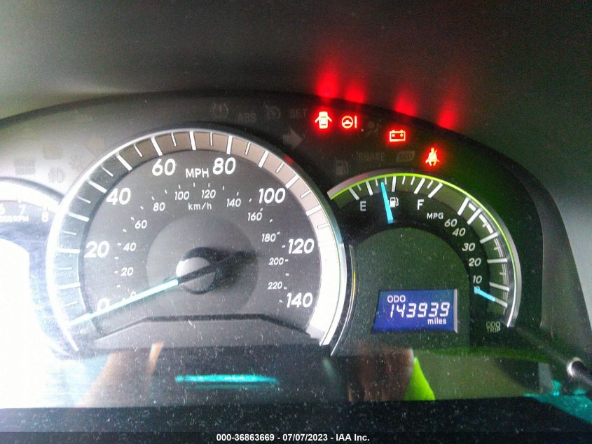 2013 TOYOTA CAMRY L/LE/SE/XLE - 4T1BF1FK4DU224727