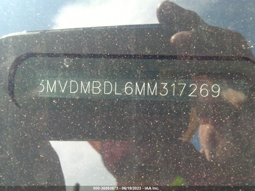 2021 MAZDA CX-30 PREMIUM - 3MVDMBDL6MM317269