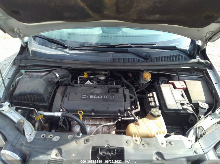 2013 CHEVROLET SONIC LT - 1G1JC5SHXD4170191