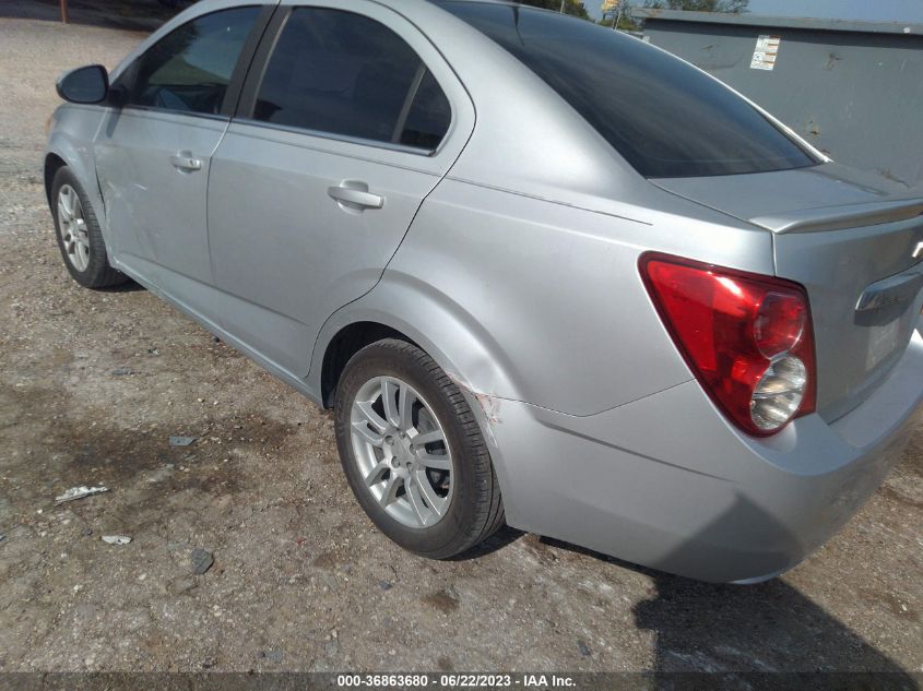 2013 CHEVROLET SONIC LT - 1G1JC5SHXD4170191