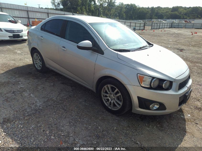 2013 CHEVROLET SONIC LT - 1G1JC5SHXD4170191