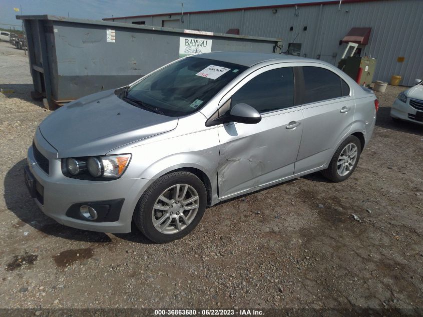 2013 CHEVROLET SONIC LT - 1G1JC5SHXD4170191