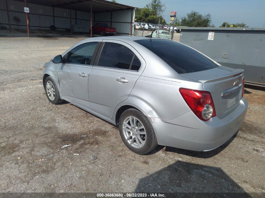 2013 CHEVROLET SONIC LT - 1G1JC5SHXD4170191