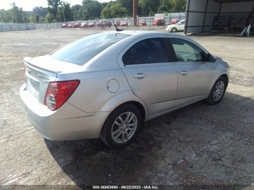 2013 CHEVROLET SONIC LT - 1G1JC5SHXD4170191