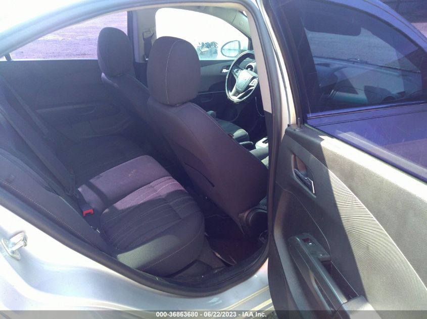 2013 CHEVROLET SONIC LT - 1G1JC5SHXD4170191