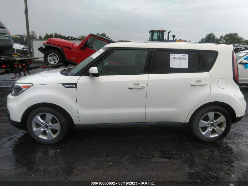 2018 KIA SOUL BASE - KNDJN2A20J7607882
