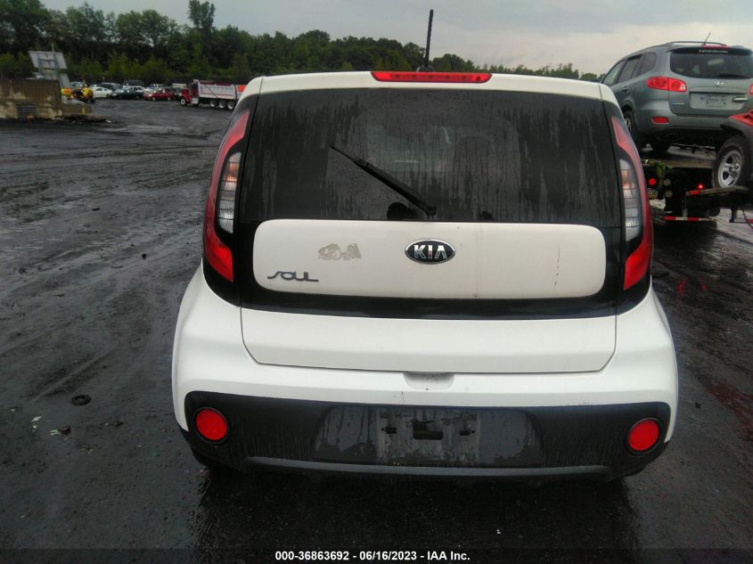 2018 KIA SOUL BASE - KNDJN2A20J7607882