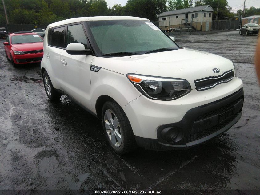 2018 KIA SOUL BASE - KNDJN2A20J7607882