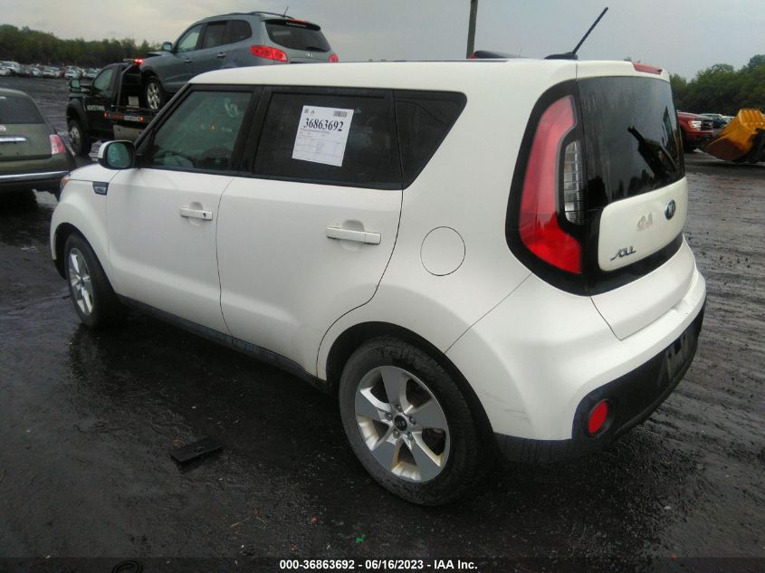 2018 KIA SOUL BASE - KNDJN2A20J7607882