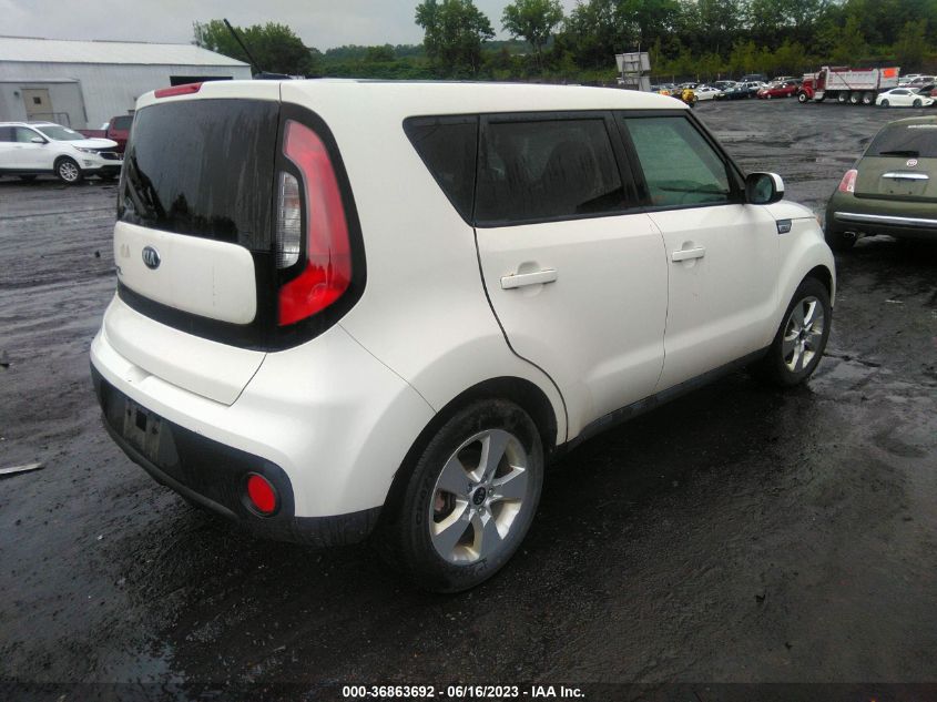 2018 KIA SOUL BASE - KNDJN2A20J7607882