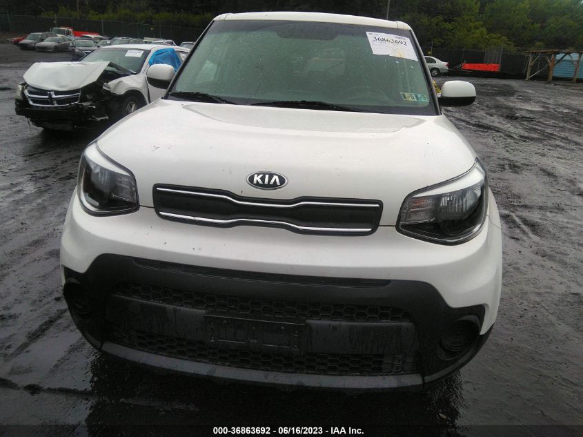 2018 KIA SOUL BASE - KNDJN2A20J7607882