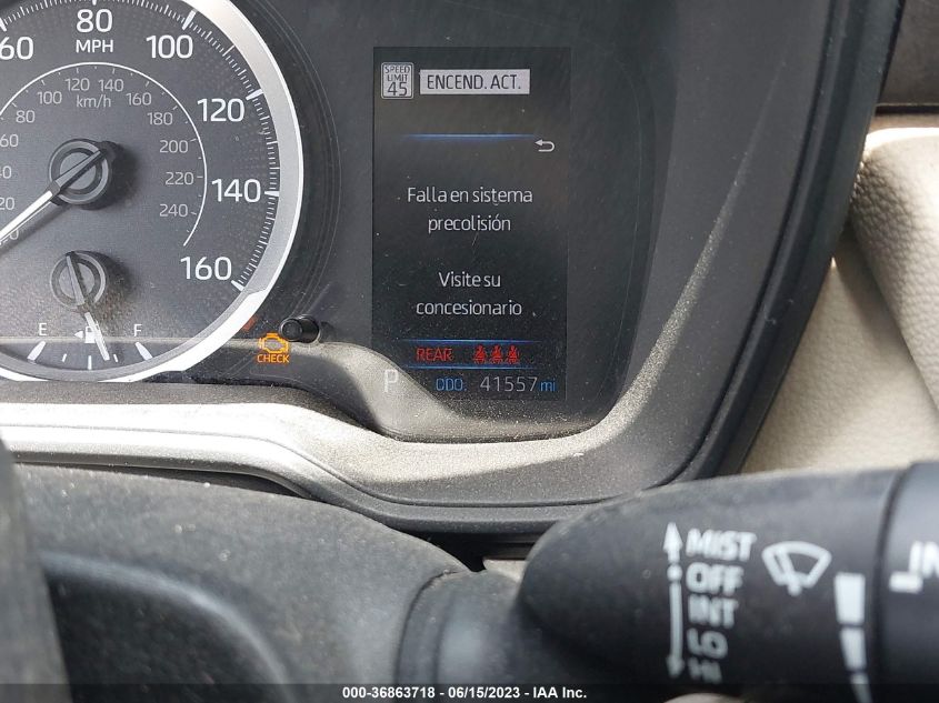 2020 TOYOTA COROLLA LE - 5YFHPRAEXLP015743