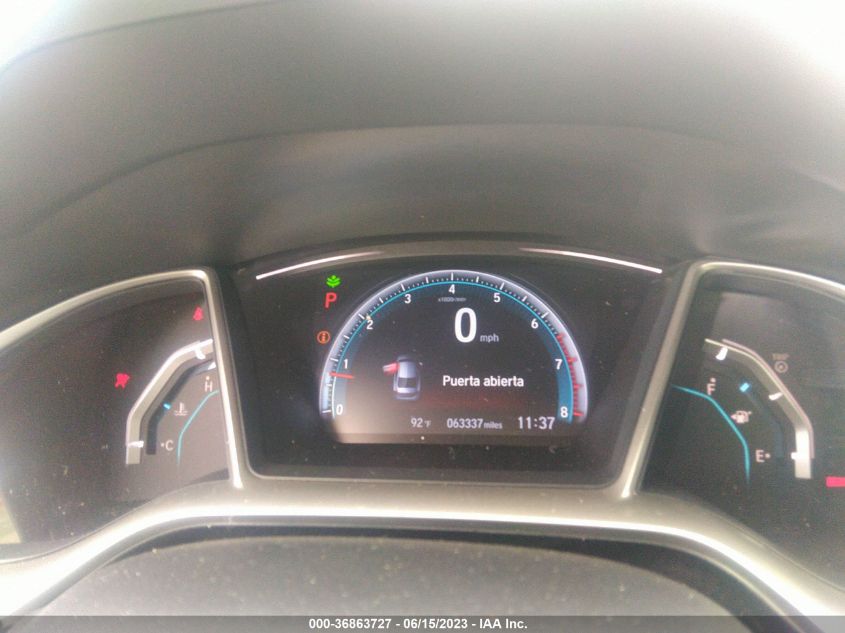 2016 HONDA CIVIC SEDAN EX-L - 19XFC1F70GE027910