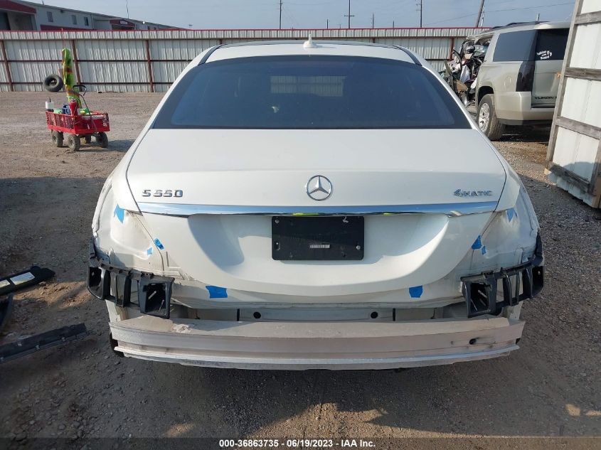2016 MERCEDES-BENZ S-CLASS S 550 - WDDUG8FB4GA205738