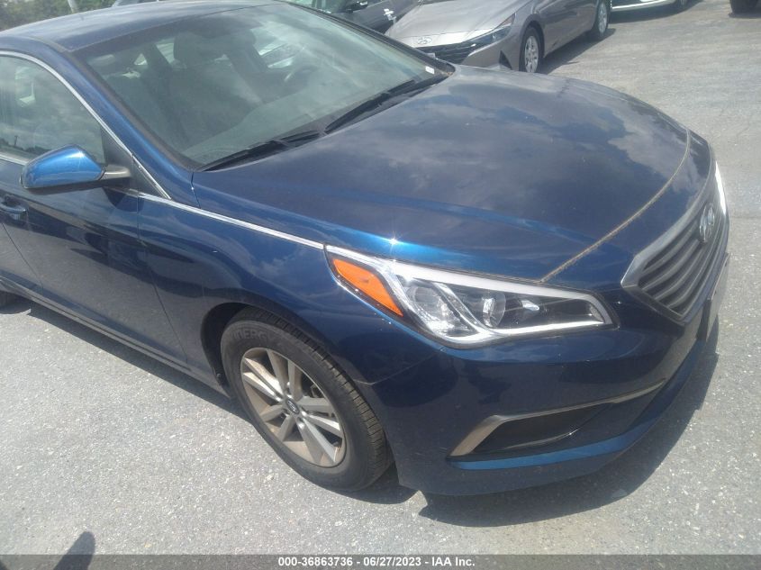 2016 HYUNDAI SONATA 2.4L SE - 5NPE24AF0GH390492